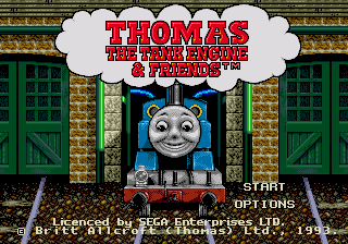 Thomas the Tank Engine screenshot 3 for Sega Genesis